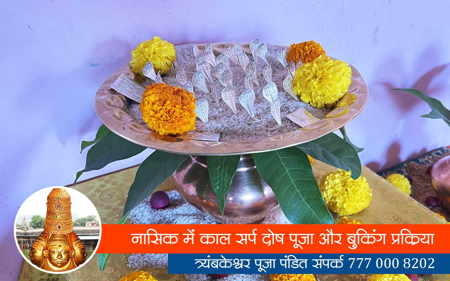 नासिक में काल सर्प दोष पूजा और बुकिंग प्रक्रिया